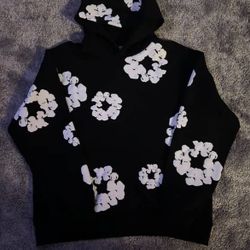 Denim Hoodie 
