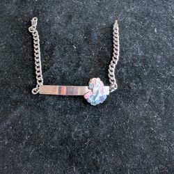 Silver .925 Unicorn 🦄 Bracelet For Girl 