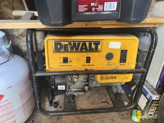 DeWalt DG2900 Generator 