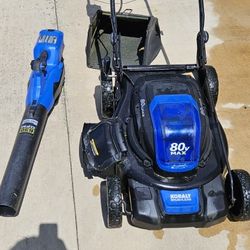 Lawn Mower and Blower 