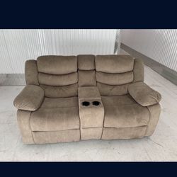 Comfy Brown Recliner, Sofa, Couch 🔥