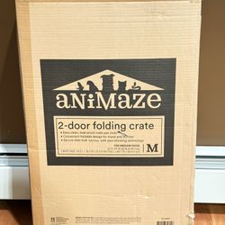 Brand New Animaze 2-door folding pet crate