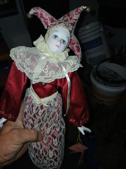 Kingstate Doll Crafter JESTER PORCELAIN DOLL