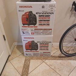 Honda EU2200I Generator Available If Posted. 