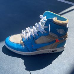 Used Air Nike Unc Off White shoe