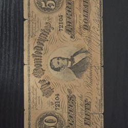 RARE!!!!Civil War 50 DOLLAR BILL 