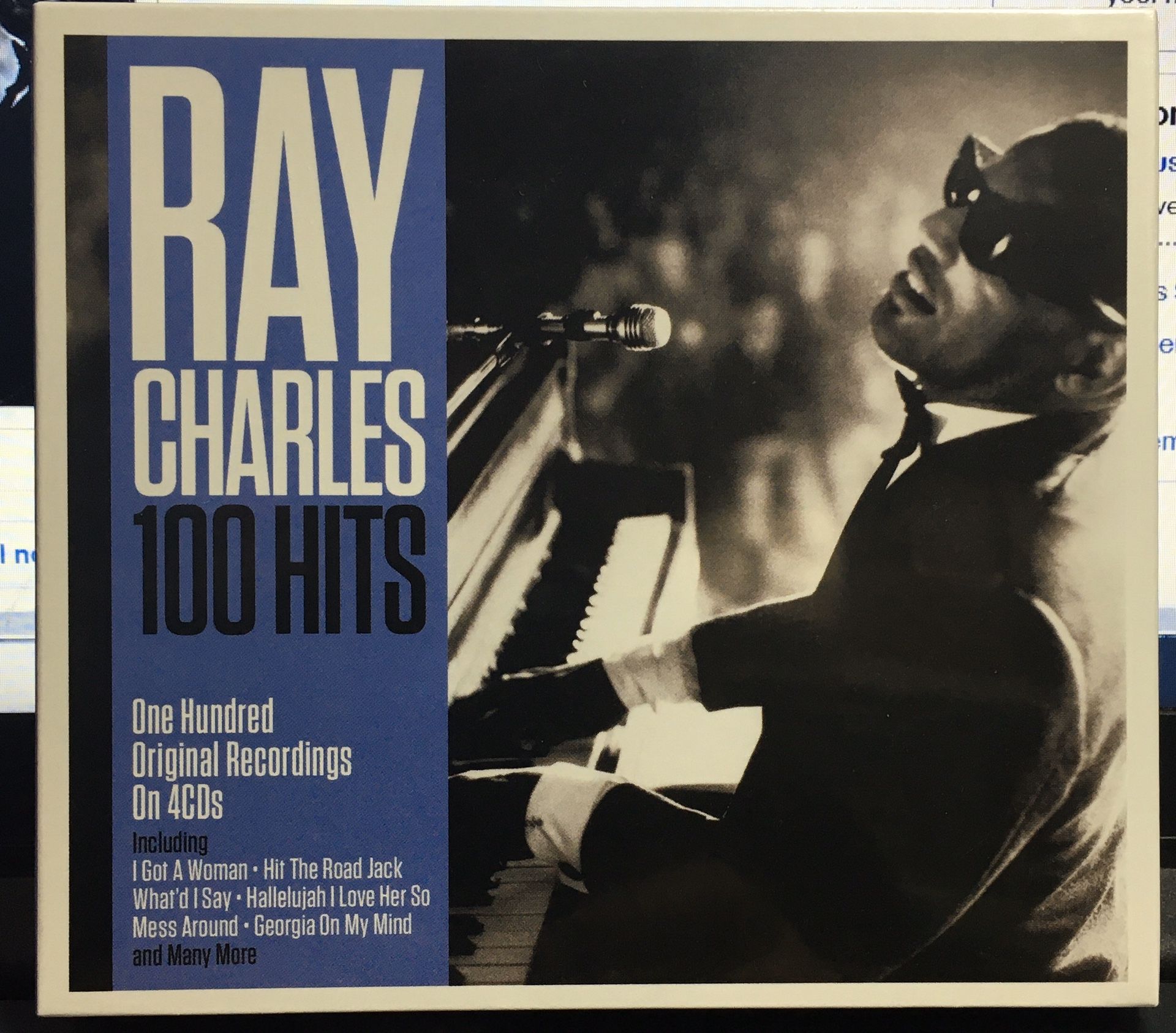 Ray Charles 100 hits 4xcd box set new sealed copy