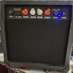 LyxPro Electric Guitar Amp 20 Watt Amplifier Built In Speaker