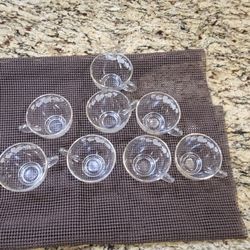 Vintage punch  set of 8 