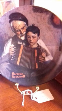 Norman Rockwell Plate