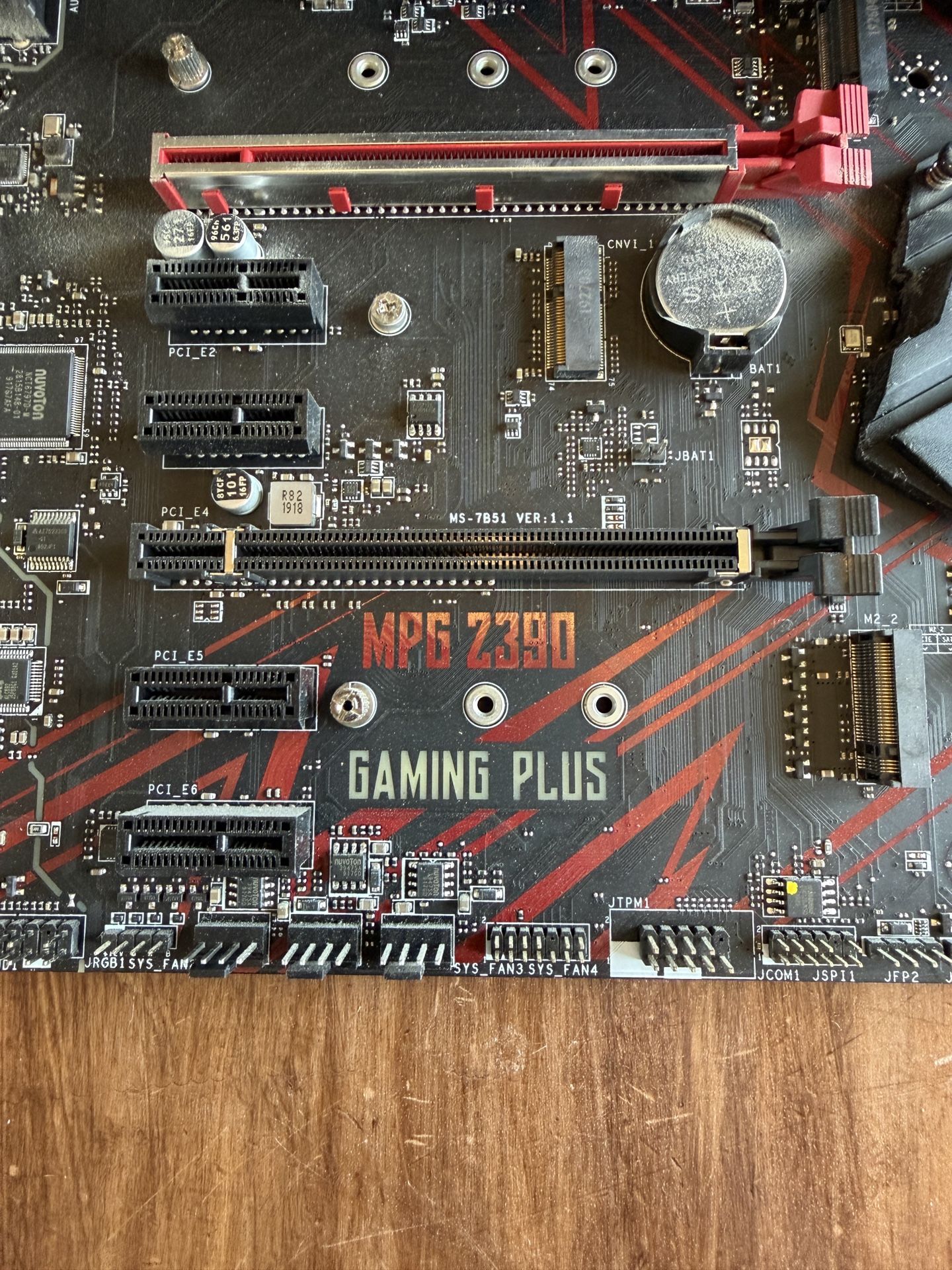 CPU, Motherboard, RAM, Cooler