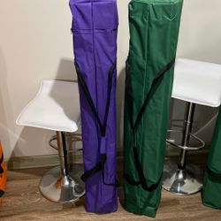 Bright weatherproof strong door 10 x 10 easy set up pop-up tent 100 each two for 200