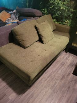 Green Chaise Lounge