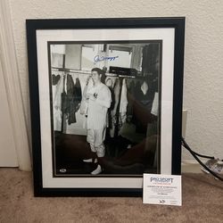 Joe DiMaggio Autographed Photo