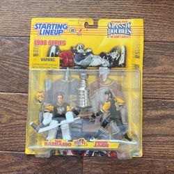 NHL Hockey Classic Doubles Starting Lineup (1998) Tom Barrasso & Jaromir Jagr 