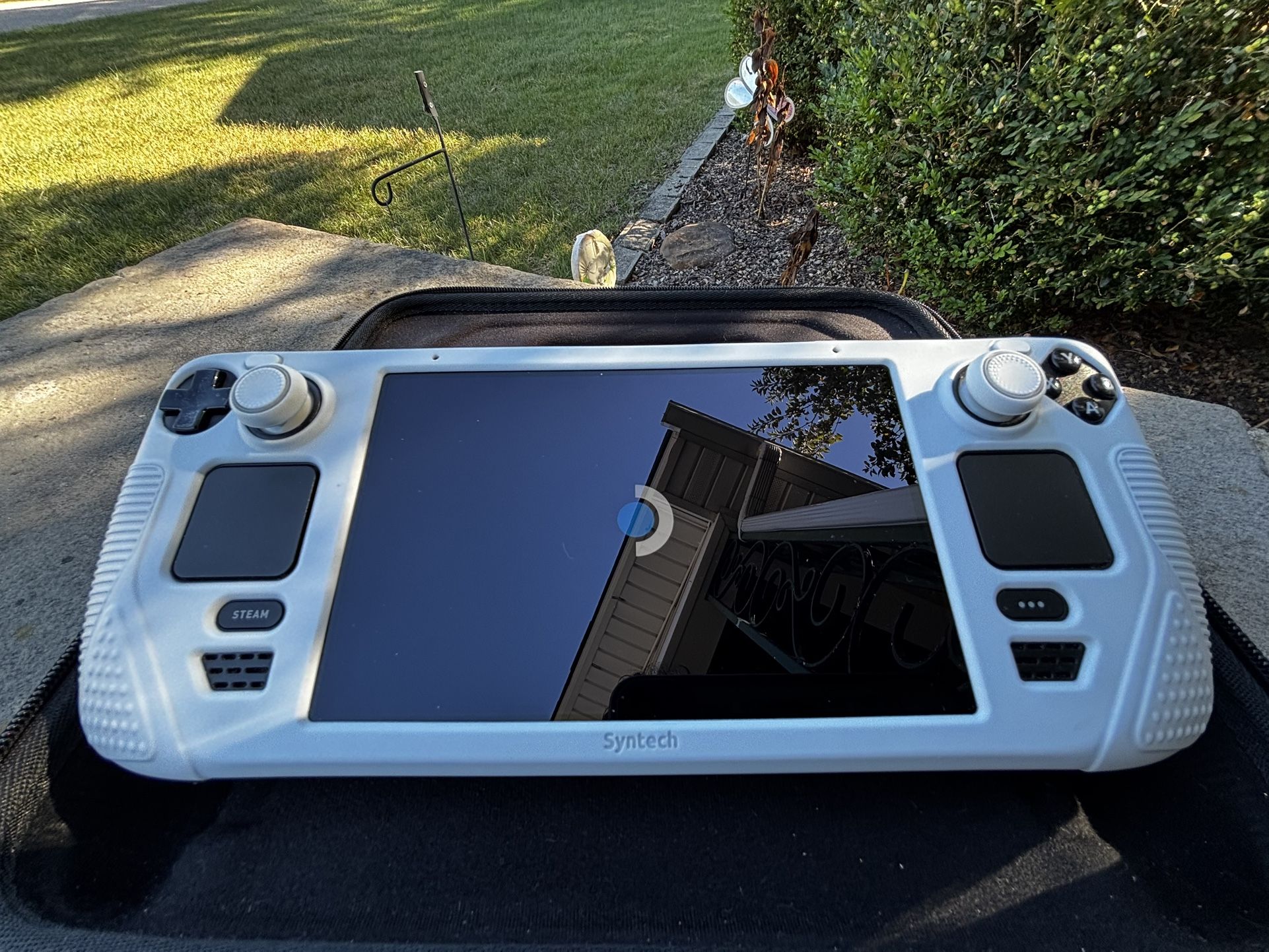Steam Deck LCD 256Gb, Perfect Condition + Silicone Skin And Thumbgrips 