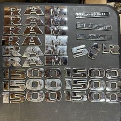 RAM 1500 OEM Emblems 