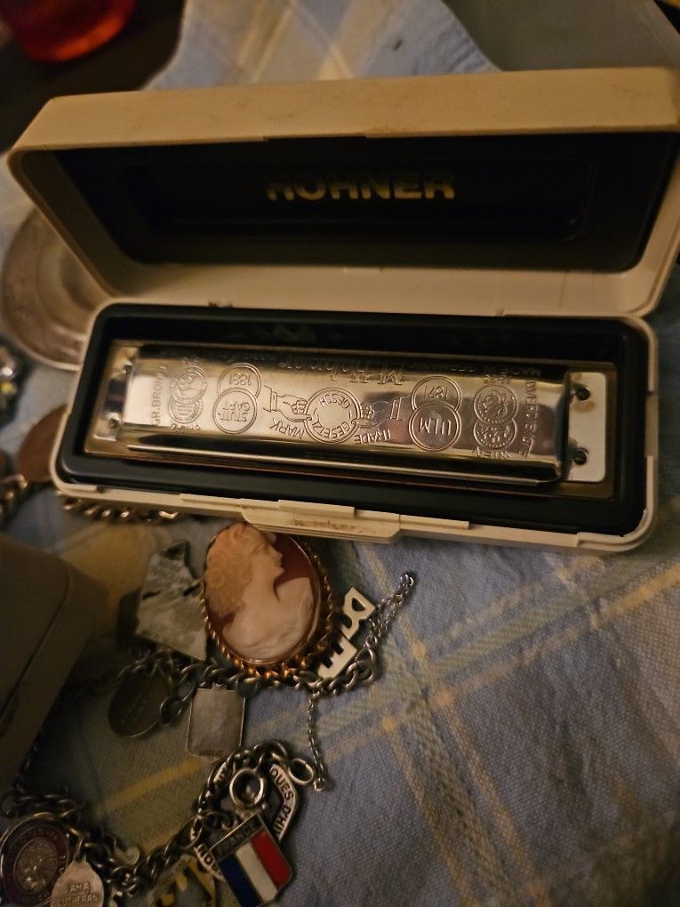 1896 M Hohner Marine Band Harmonica