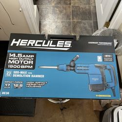 Hercules 14.5 amp Demolition Hammer Drill HE36 Heavy Duty Power Tool