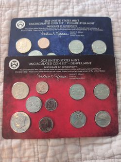 2023 uncirculated coin set Denver & Philadelphia