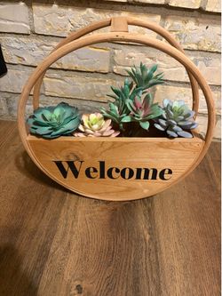 Welcome sign