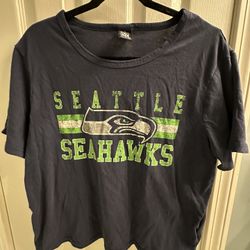 Seattle Seahawks cropped fit official nfl tshirt