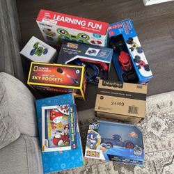 Children’s Toys ~2-7 Years Old All New In Boxes