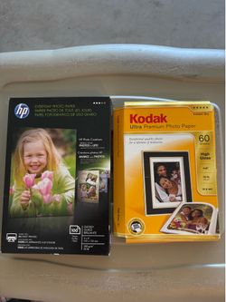Set of HP & Kodak Photo Paper