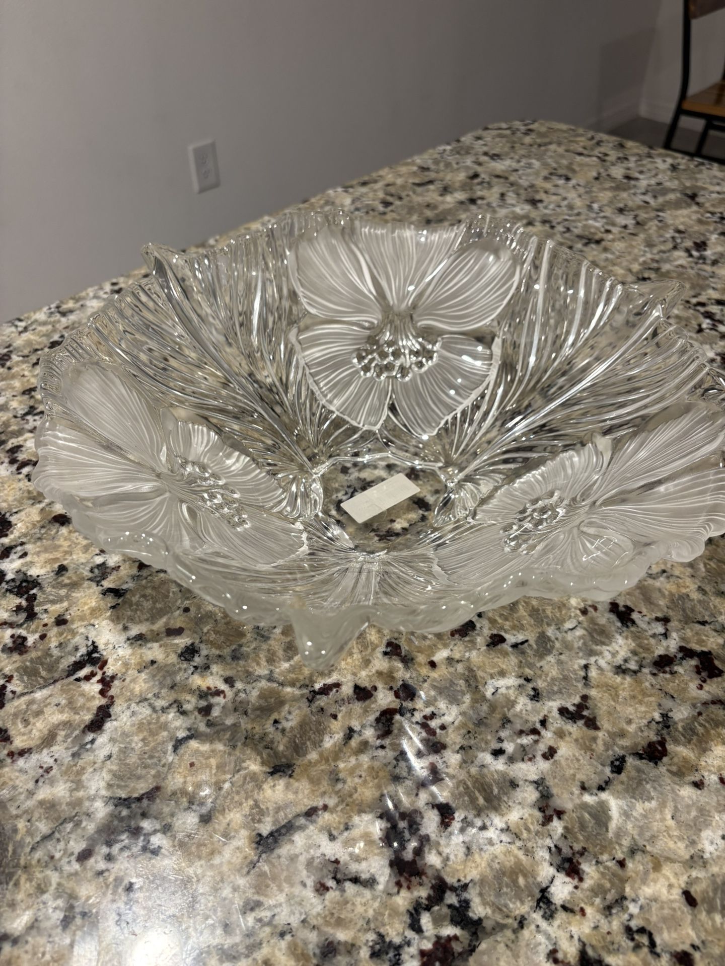 15" Crystal Centerpiece Bowl