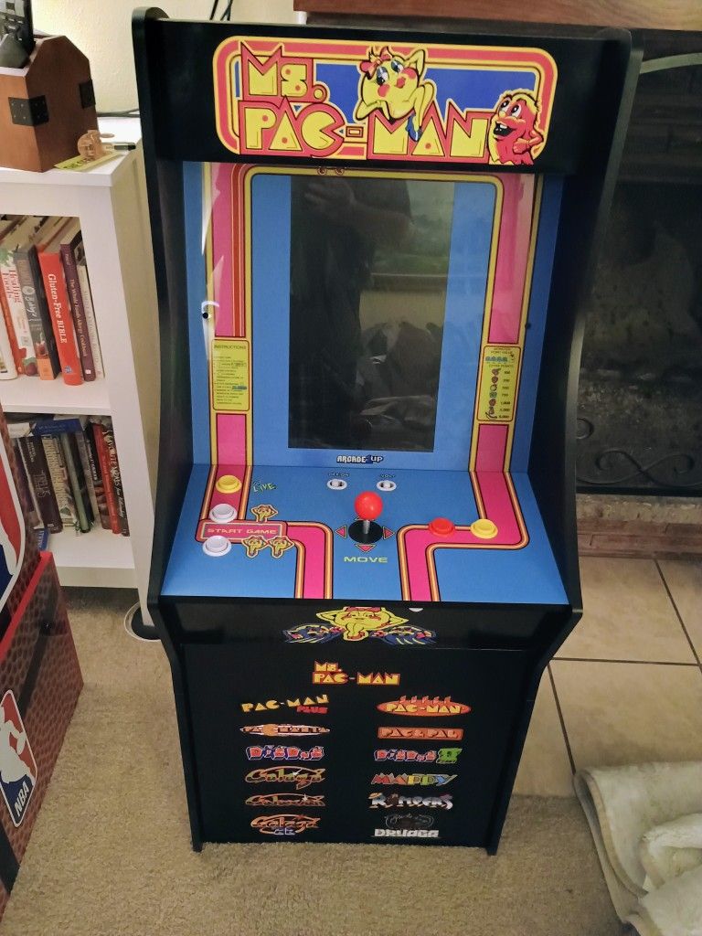 Mrs. Pacman And Many Other Games Arcade 1 Up Arcade
