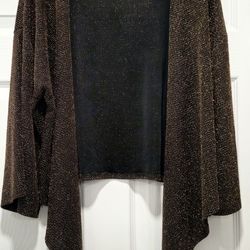 Vintage Tiffany & Grey Size L Cardigan And 