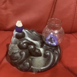 Smoke Waterfall Incense Burner River Handicraft