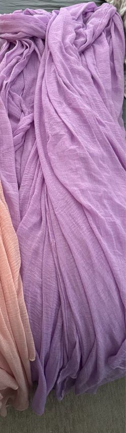 ( 6 ) - Lavender Table Runners ( approximately 36” wide x 122” long )