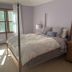 Beautiful Solid Cherry Wood Bedroom Set