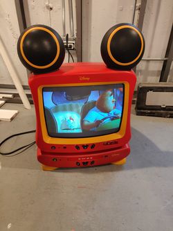 Disney Mickey Mouse Tv And Dvd Player Combo For Sale In Addison Il Offerup