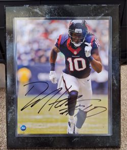 DeAndre Hopkins Autographed RookieFramed Photo