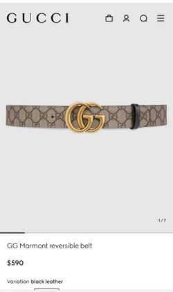 Gucci reversible size 85