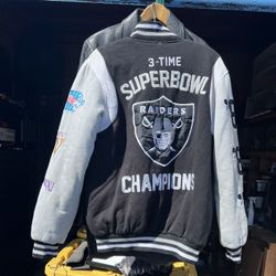 NFL Jacket Black And  White
