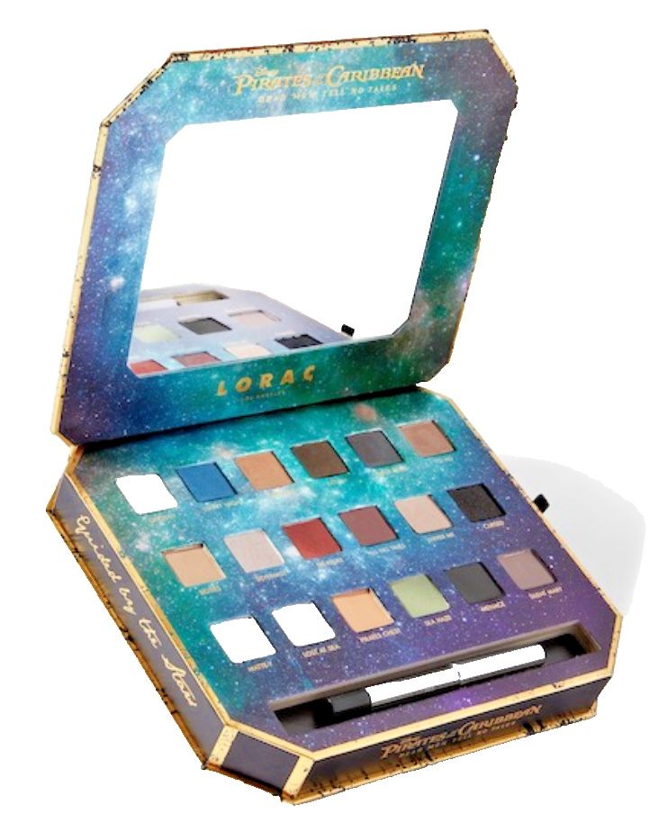 Lorac disney they pirates of the Caribbean eyeshadow palette