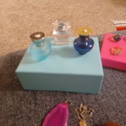 Women's Lot Of Jewelry. Perfume. Kate Spade Purse. Rings. Watches. 