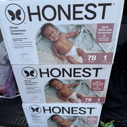 Honest Size 1 Diapers 