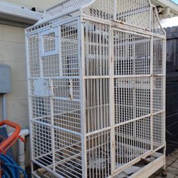 Xlarge White Bird Cage , For Big Birds 