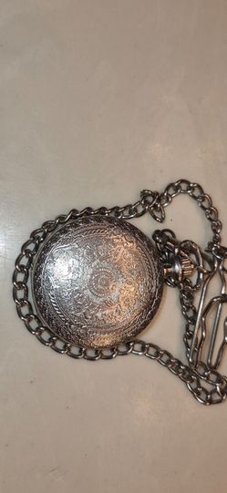 Quartz men's pocket watch