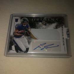 Devin Duvernay ORIGINS auto 2 Tone Patch