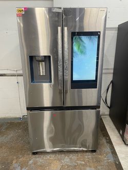Samsung refrigerator French door 3 doors family hub