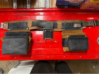 Akribis leather tool belt