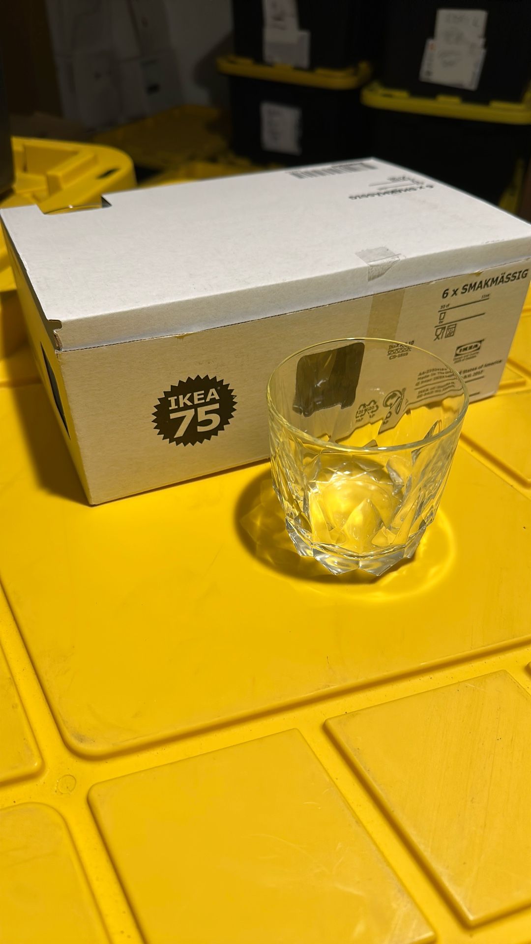 Ikea 75 Anniversary Glasses