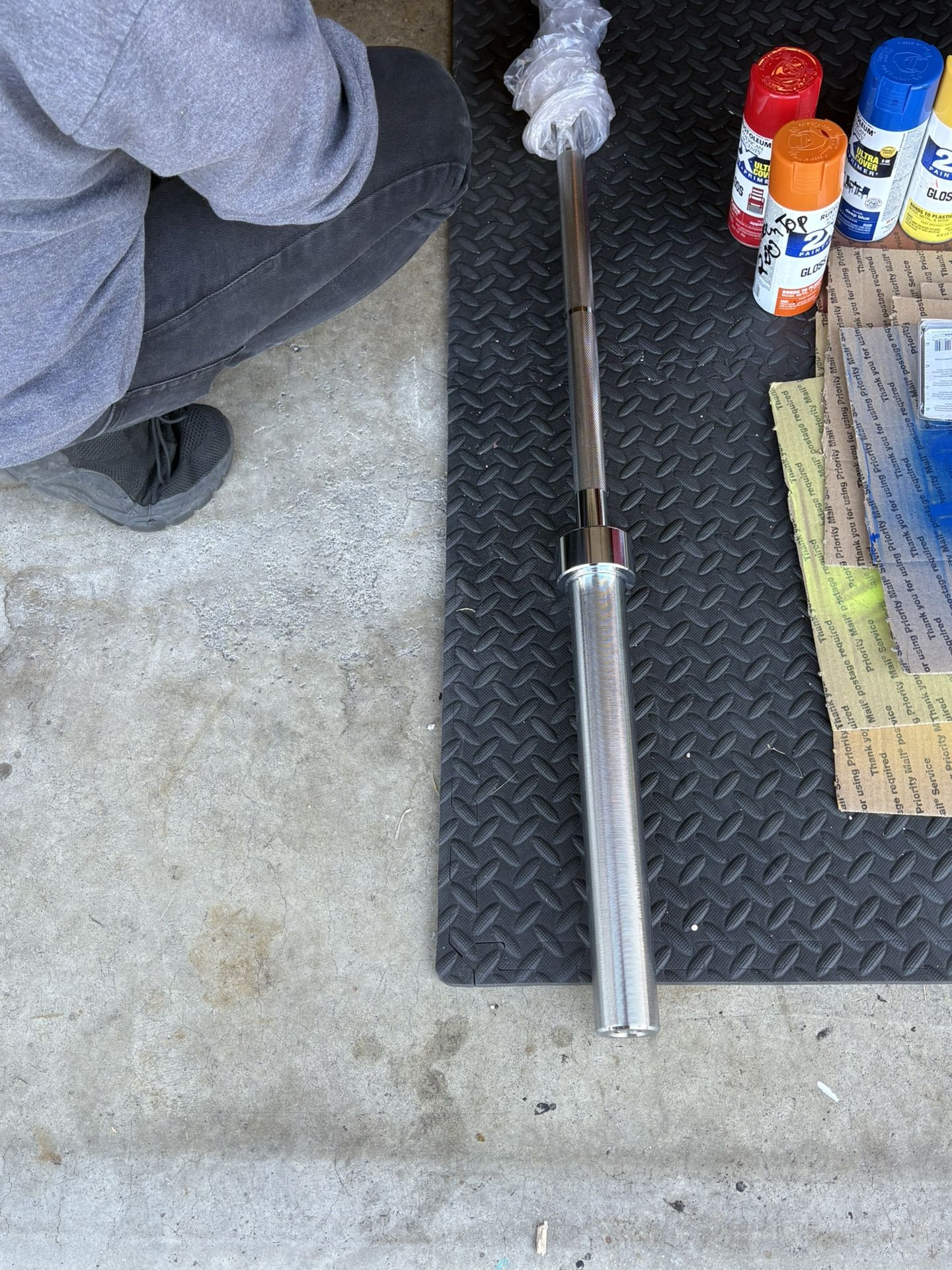 7ft Barbell 2in