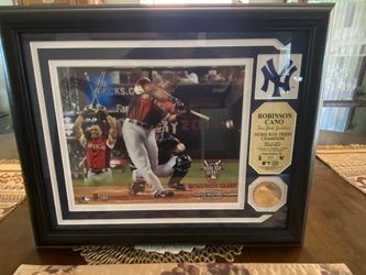 New York Yankees Robinson Cano Conmemorative Set Price Reduced $25.00