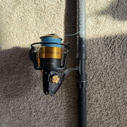 SALTWATER SPINNING COMBO 
